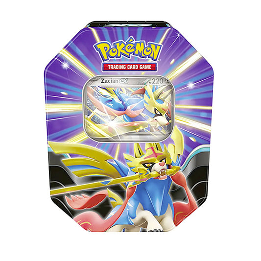 Tin da Collezione Leggende Sovrane: Zacian-Ex italia
