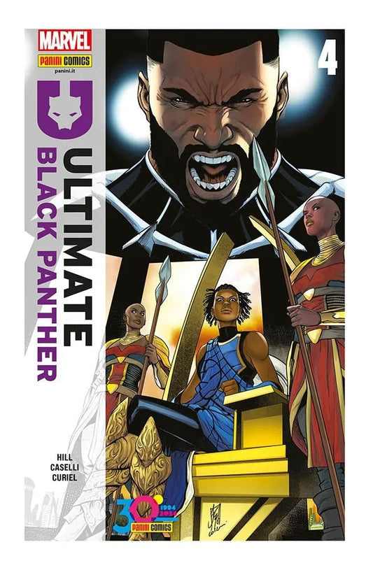 Ultimate Black Panther 4 italiano panini comics