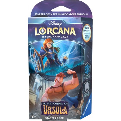 Lorcana - Il Ritorno di Ursula - Starter Deck Zaffiro/Acciaio