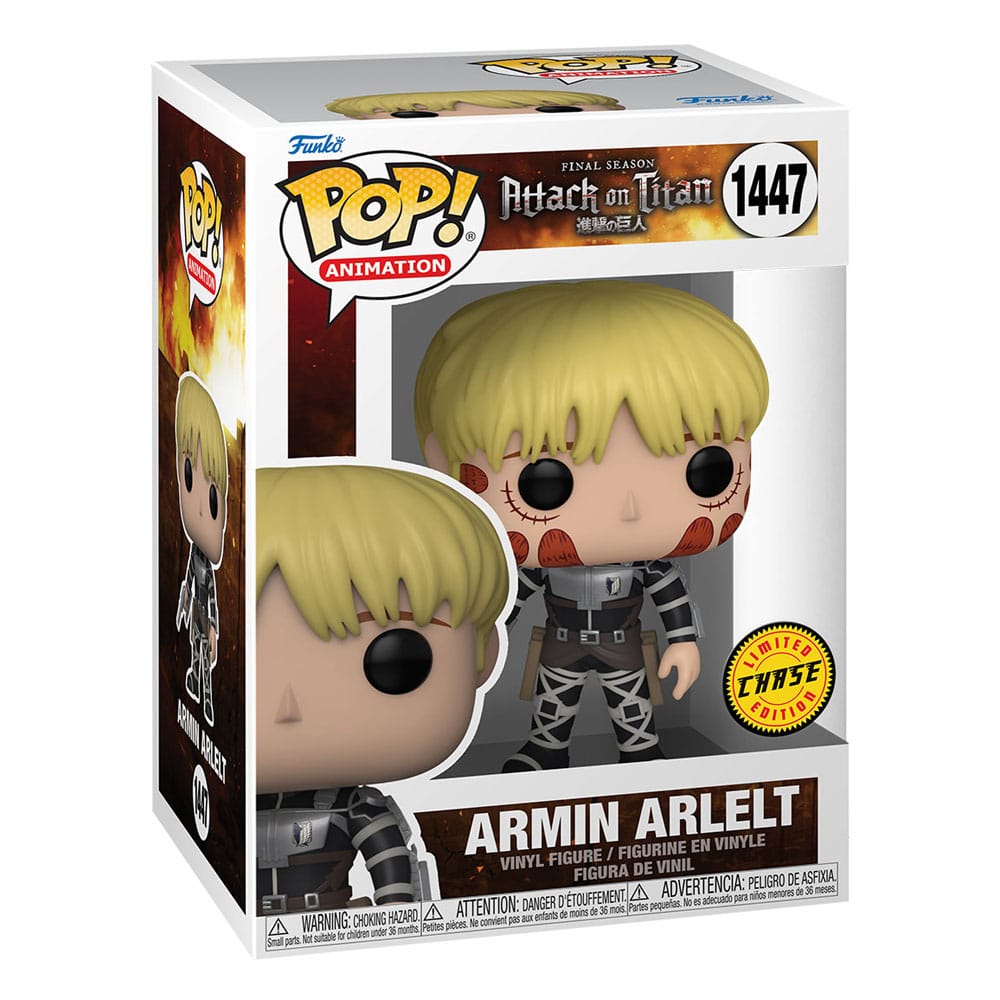 Funko Pop! - Armin Arlert - Chase Edition - Attack On Titan 1447